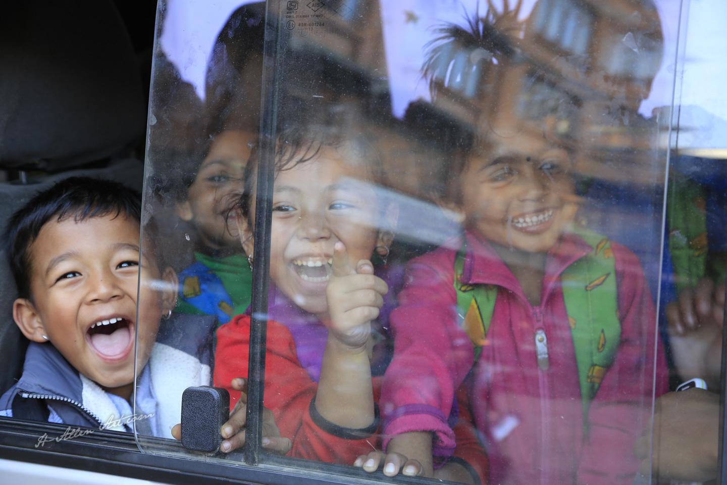Nepalese Schoolchildren, Patan City, Kathmandu, Nepal Nepalese Schoolchildren, Patan City, Kathmandu, Nepal